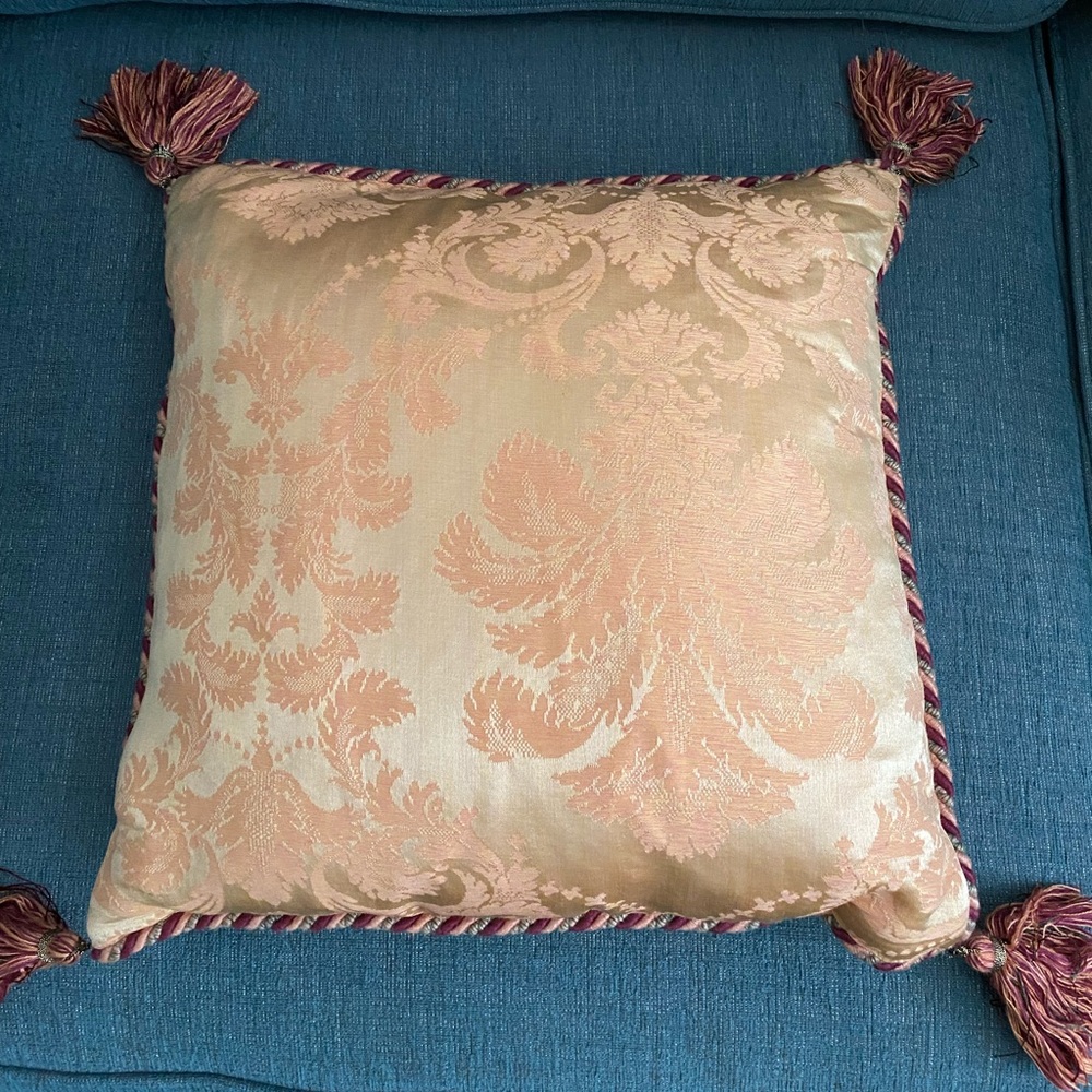 Decorative pillow from Tuscany, Italy